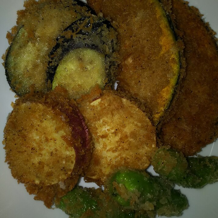 夏野菜フライ レシピ 作り方 By かんみさん9912 楽天レシピ